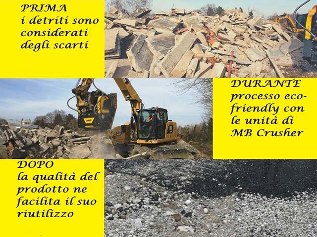 MB Crusher a Ecomondo fa quadrare il cerchio dell’economia circolare