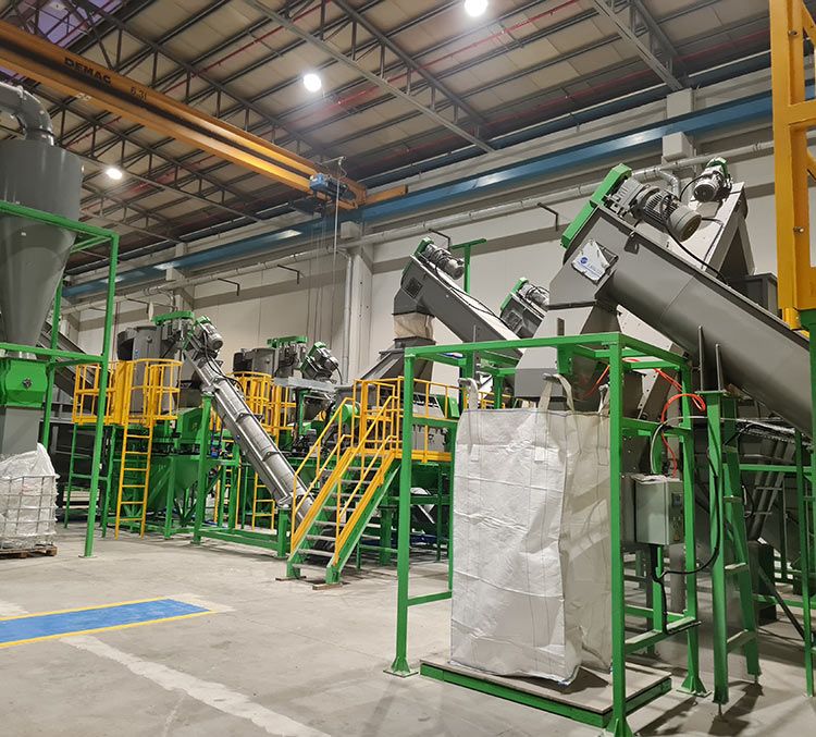 Il nuovo impianto per il riciclaggio delle plastiche da RAEE di Stena Recycling 