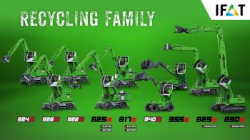 Macchine Sennebogen in mostra a IFAT 2024