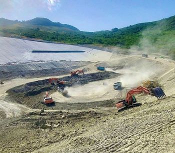 Costruzione discarica