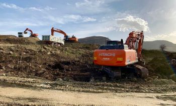 Lavori in corso discarica